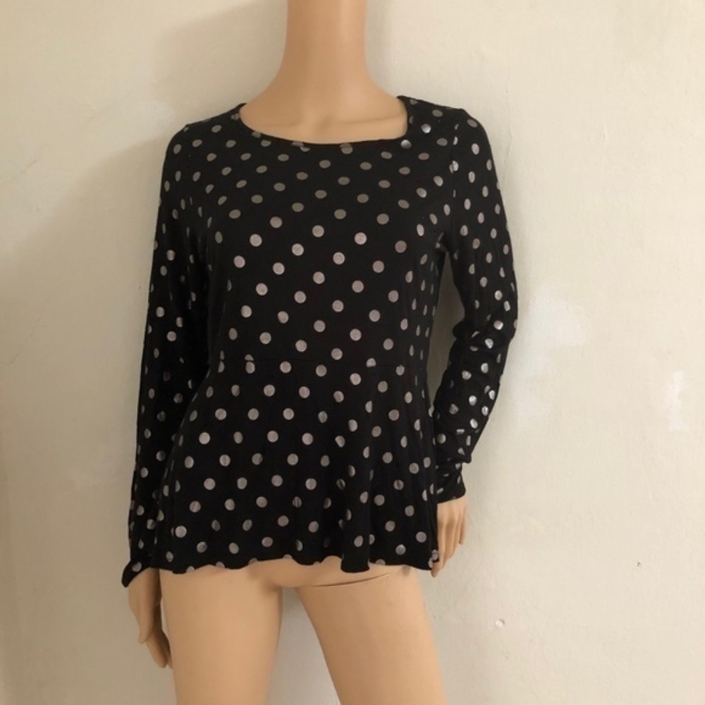 Tg stretch polka dot blouse size XXL⭐️